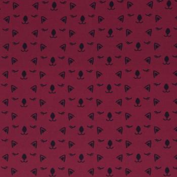 Preview: French Terry Berry Catty Brombeere by jolijou von Swafing leicht angeraut